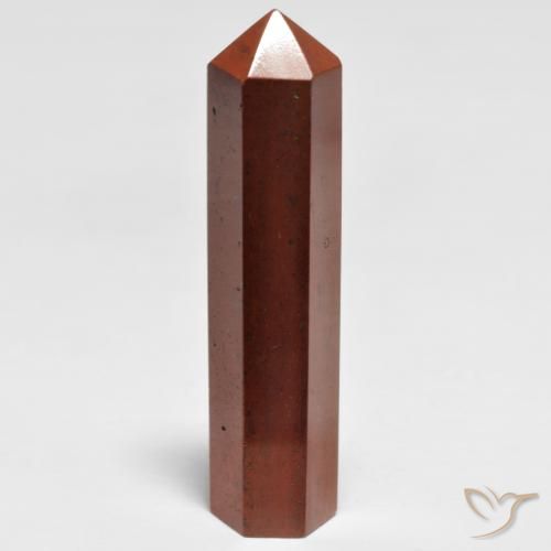 23.17 ct Brown Jasper Stone, Natural Jasper in Pencil Cut Shape for Sale