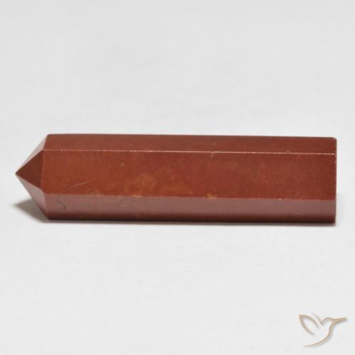21.67 ct Brown Jasper Stone, Natural Jasper in Pencil Cut Shape for Sale
