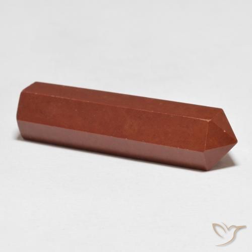 Jasper Gemstone in 33 x 9.2 mm Size for Sale, Jasper Stone in Cinnamon Brown Color