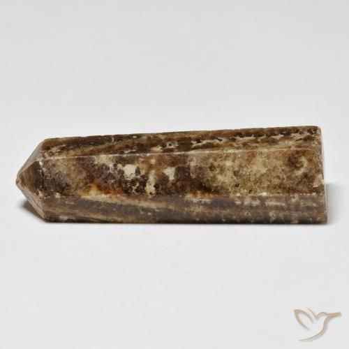 28.79 ct Brown Jasper Stone, Natural Jasper in Pencil Cut Shape for Sale