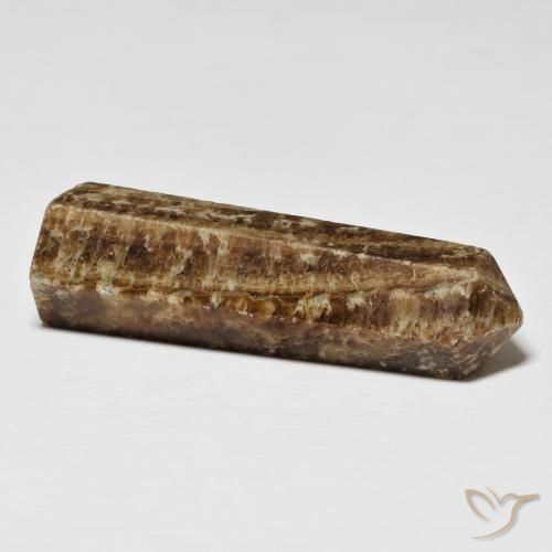 Jasper Gemstone in 34.5 x 10.9 mm Size for Sale, Jasper Stone in Walnut Brown Color