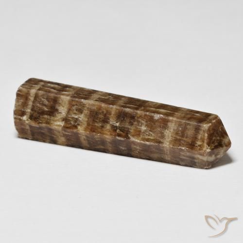 Jasper Gemstone in 35.6 x 10 mm Size for Sale, Jasper Stone in Medium Brown Color