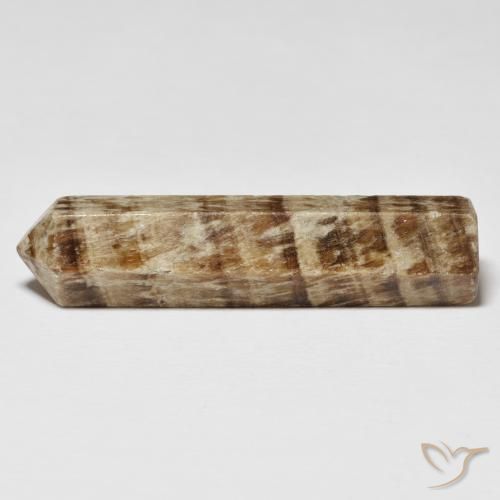 25.64 ct Brown Jasper Stone, Natural Jasper in Pencil Cut Shape for Sale