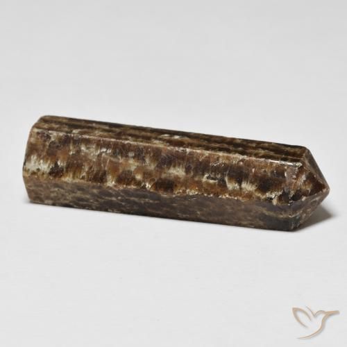Jasper Gemstone in 36.4 x 10.9 mm Size for Sale, Jasper Stone in Hickory Brown Color