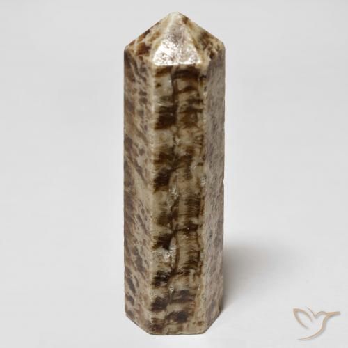 40.92ct Natural Medium Brown Jasper, Fancy, Opaque
