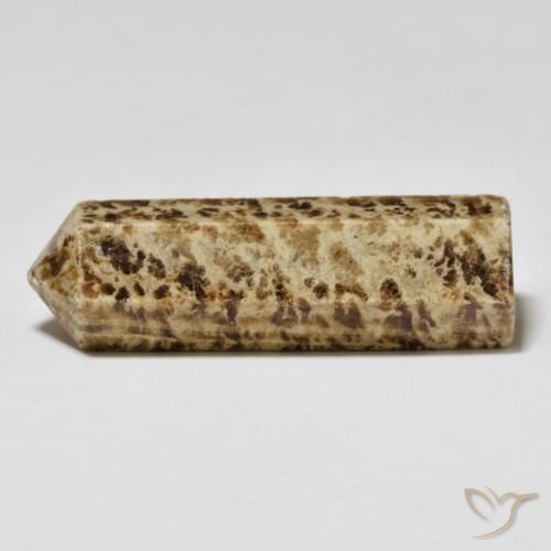 33.26 ct Multicolor Jasper Stone, Natural Jasper in Pencil Cut Shape for Sale