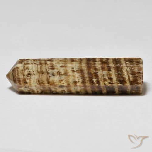 34.75 ct Multicolor Jasper Stone, Natural Jasper in Pencil Cut Shape for Sale