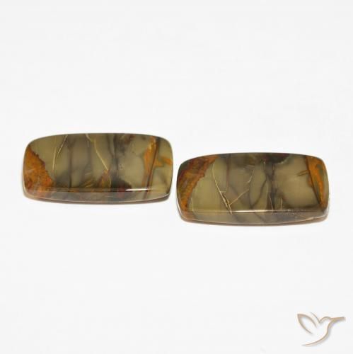 Jasper Gemstones in 23.1 x 13.1 mm Size for Sale, Jasper Stones in Multicolor Color