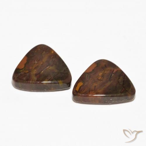 Jasper Gemstones in 15 x 13.4 mm Size for Sale, Jasper Stones in Multicolor Color