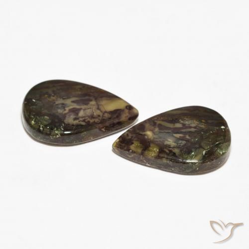 Jasper Gemstones in 17.5 x 12.2 mm Size for Sale, Jasper Stones in Multicolor Color
