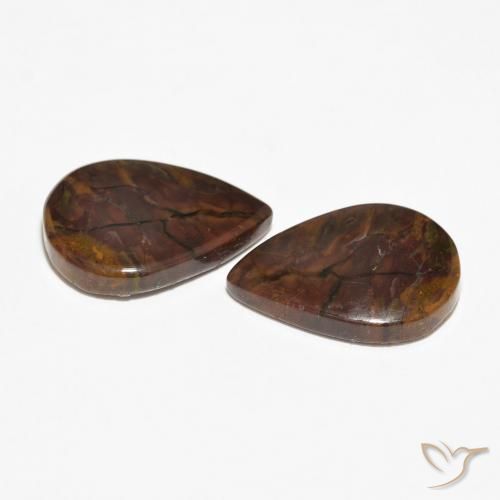 Jasper Gemstones in 19.5 x 14.1 mm Size for Sale, Jasper Stones in Multicolor Color