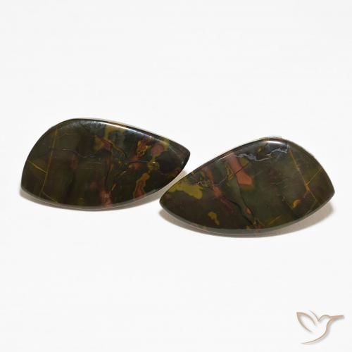 18.79ctw Natural Multicolor Jasper, Fancy, Opaque