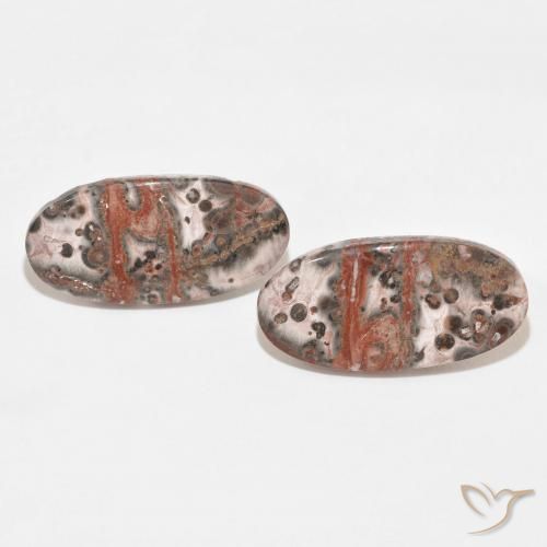 25.09ctw Natural Multicolor Jasper, Oval, Opaque