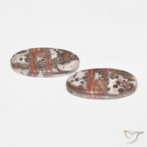 Jasper Gemstones in 27.3 x 13.6 mm Size for Sale, Jasper Stones in Multicolor Color
