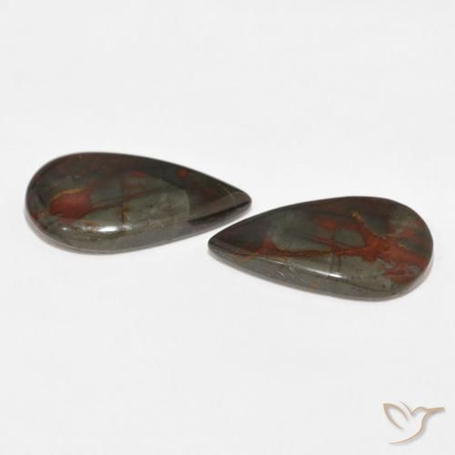 Jasper Gemstones in 20.8 x 11 mm Size for Sale, Jasper Stones in Multicolor Color