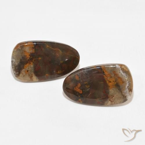 14.12ctw Natural Multicolor Jasper, Fancy, Opaque