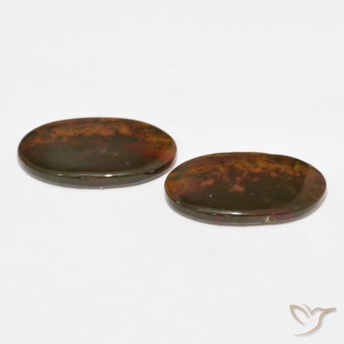 Jasper Gemstones in 23.1 x 12.8 mm Size for Sale, Jasper Stones in Multicolor Color