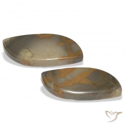 Jasper Gemstones in 24.5 x 11 mm Size for Sale, Jasper Stones in Multicolor Color