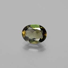 1.60 ct Green Kornerupine Stone, Natural Kornerupine in Oval Facet Shape for Sale