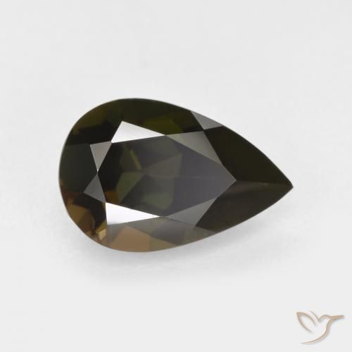 1.34 ct Pear Cut Kornerupine، <cite dir="ltr" lang="en">9.1 x 5.9</cite> mm من سريلانكا, Photo A