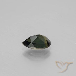Kornerupine Gemstone in 9 x 6 mm (calibrated) Size for Sale, Kornerupine Stone in Greenish Brown Color