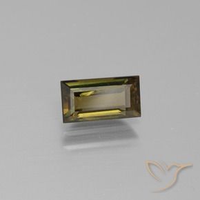 1.03 ct Brown Kornerupine Stone, Natural Kornerupine in Baguette Facet Shape for Sale