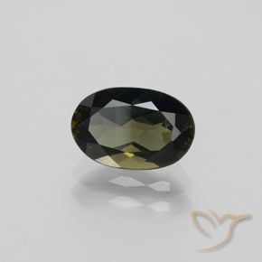 1.45 ct Brown Kornerupine Stone, Natural Kornerupine in Oval Facet Shape for Sale