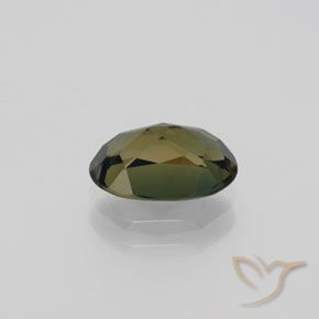 Kornerupine Gemstone in 8.7 x 5.7 mm Size for Sale, Kornerupine Stone in Dark Brown Color