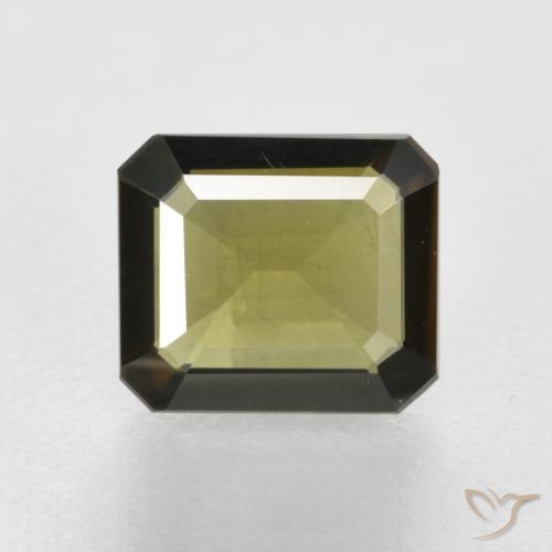 1.14 ct Brown Kornerupine Stone, Natural Kornerupine in Octagon Facet Shape for Sale