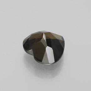 Kornerupine Gemstone in 9 x 9 mm (calibrated) Size for Sale, Kornerupine Stone in Dark Green Color