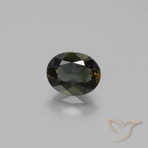 1.27 ct Brown Kornerupine Stone, Natural Kornerupine in Oval Facet Shape for Sale