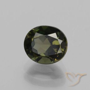 1.68 ct Brown Kornerupine Stone, Natural Kornerupine in Oval Facet Shape for Sale