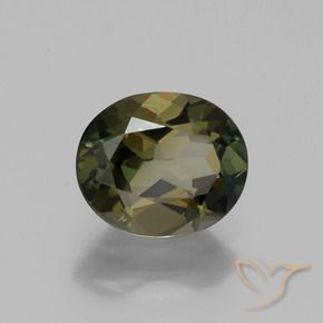 1.20 ct Brown Kornerupine Stone, Natural Kornerupine in Oval Facet Shape for Sale