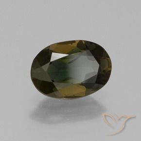 1.04 ct Brown Kornerupine Stone, Natural Kornerupine in Oval Facet Shape for Sale