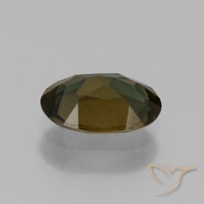 Kornerupine Gemstone in 8.1 x 5.7 mm Size for Sale, Kornerupine Stone in Medium Brown Color