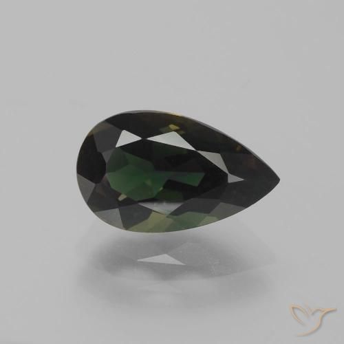 10 x 6mm Cornerupina marrone Sfaccettatura a pera dallo Sri Lanka, peso di 1,63 ct, pietra preziosa naturale non trattati in purezza VVS, Cornerupina 1pz - il colore è Marrone scuro, durezza Mohs di 6,5 - 7 adatto per gioielli da indossare ogni giorno, Photo A