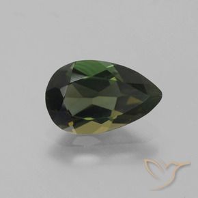 1.42 ct Brown Kornerupine Stone, Natural Kornerupine in Pear Facet Shape for Sale