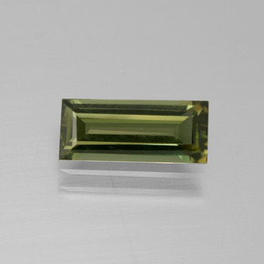 Medium-Light Brown Kornerupine Gem - 1.7ct Baguette Facet (ID: 389338)