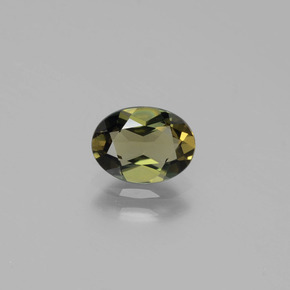 Medium Brown Корнерупин Камень - 1ct Фасетный Овал (ID: 389421)