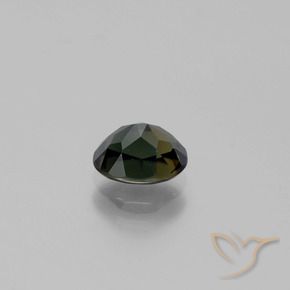 Kornerupine Gemstone in 7.1 x 5.5 mm Size for Sale, Kornerupine Stone in Chocolate Brown Color