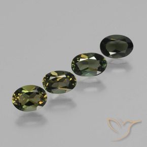 1.90 ctw Brown Kornerupine Stones, Natural Kornerupine in Oval Facet Shape for Sale