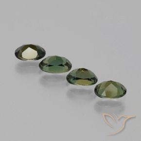 Kornerupine Gemstones in 5.7 x 4 mm Size for Sale, Kornerupine Stones in Dark Brown Color