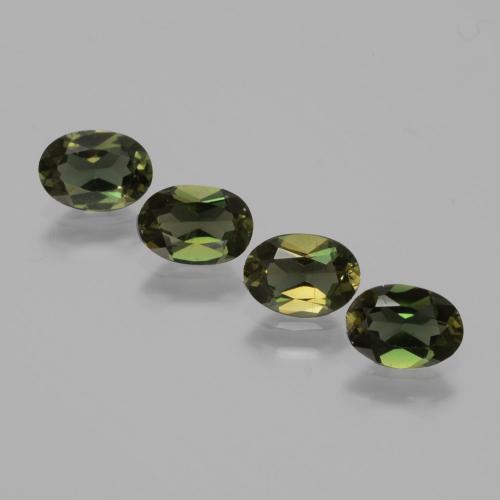 Dark Brown Kornerupine Gem - 0.5ct Oval Facet (ID: 389498)