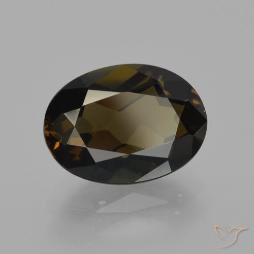 2.75 ct Brown Kornerupine Stone, Natural Kornerupine in Oval Facet Shape for Sale