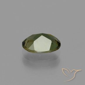 Kornerupine Gemstone in 7.5 x 5.5 mm Size for Sale, Kornerupine Stone in Dark Brown Color