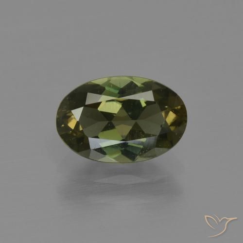 1,35 ct ovaler brauner Kornerupin aus Sri Lanka, Größe 8,6 x 5,7mm, natürlicher Edelstein, VS Reinheit, 1 Stück ovaler Kornerupin, Mohs-Härte von 6,5 - 7 Geeignet für den täglichen Gebrauch im Schmuck , Photo A