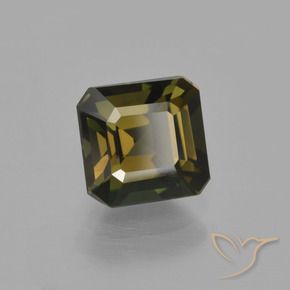 1.73 ct Brown Kornerupine Stone, Natural Kornerupine in Octagon Facet Shape for Sale