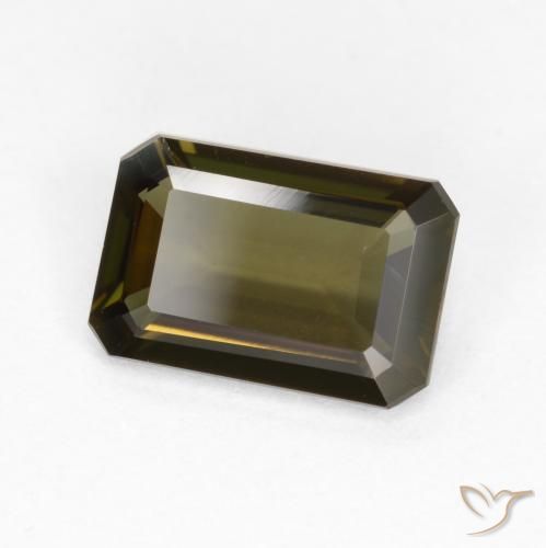 0.88 ct Brown Kornerupine Stone, Natural Kornerupine in Octagon Facet Shape for Sale