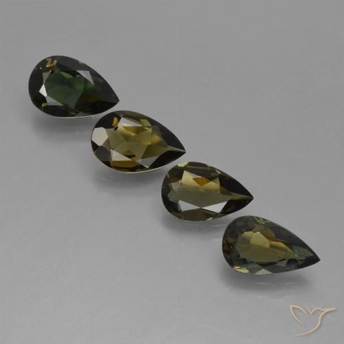 1.97 ct Pear Cut Kornerupine، <cite dir="ltr" lang="en">7 x 4.4</cite> mm من سريلانكا, Photo A