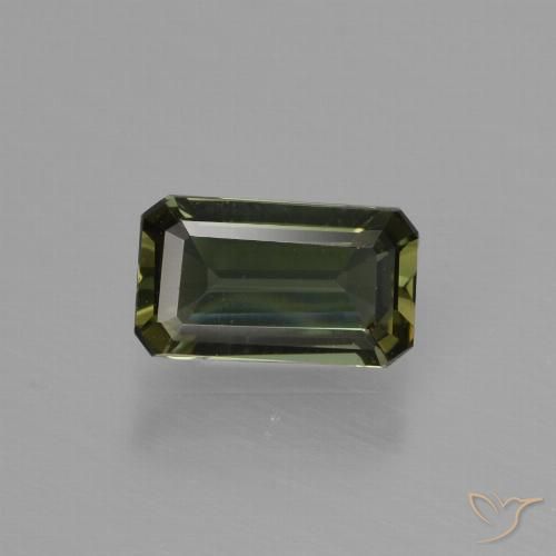 0.62 ct Octagon Cut Kornerupine, 6.7 x 3.9 mm From Sri Lanka, Photo A